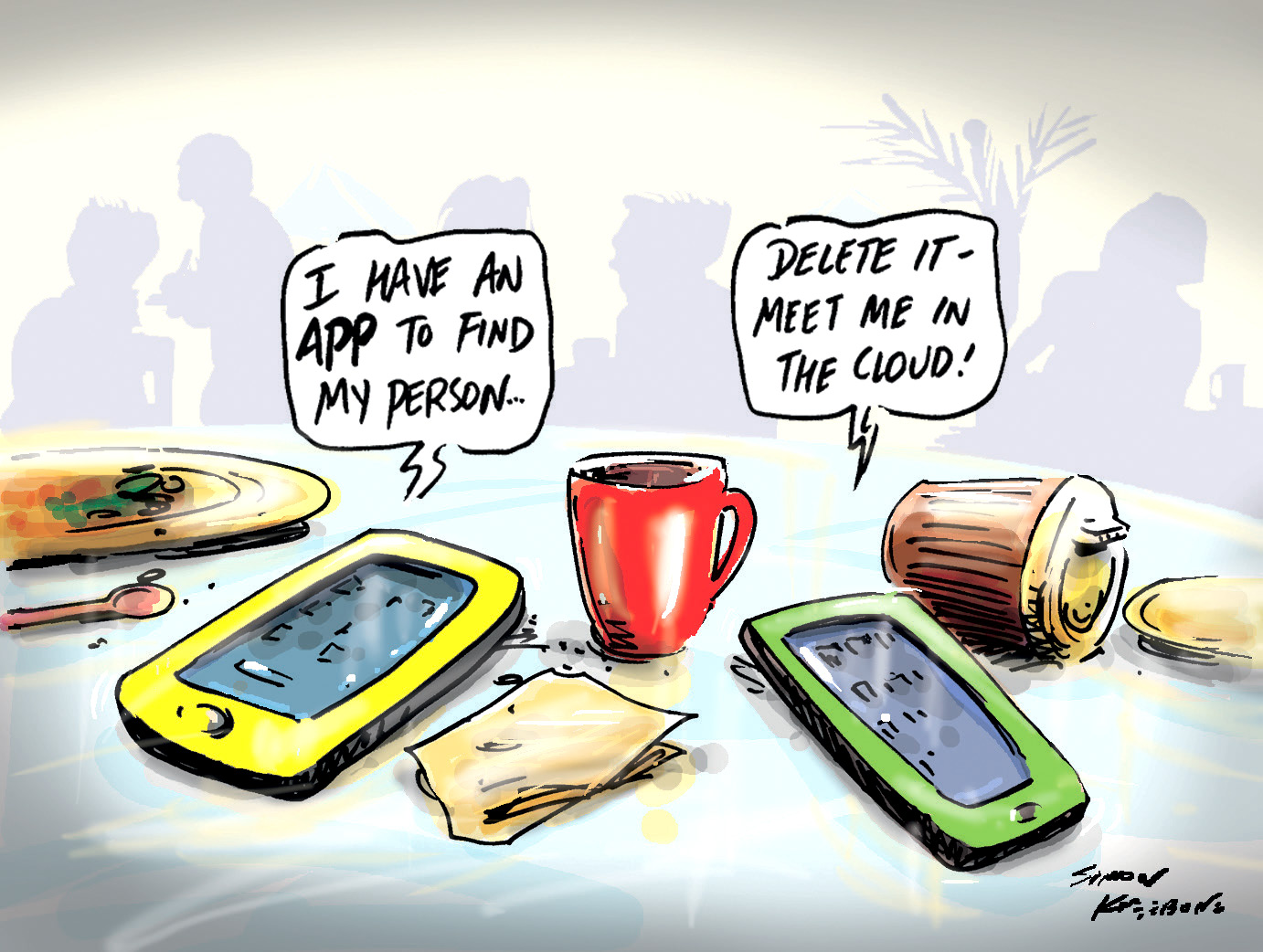 Scratchy Lines - The cloud 