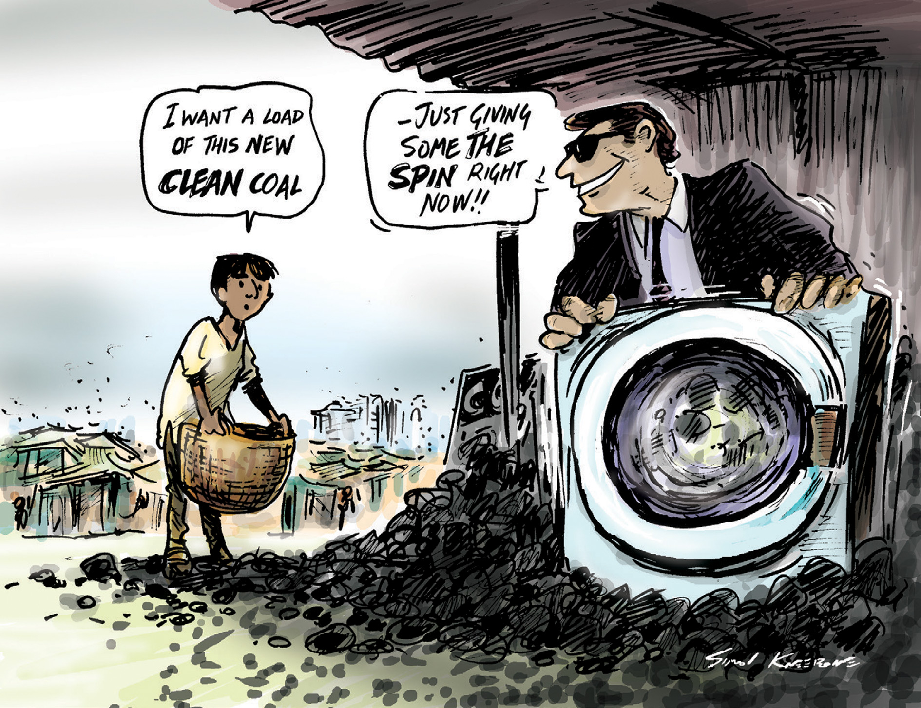 Scratchy Lines - Clean coal 