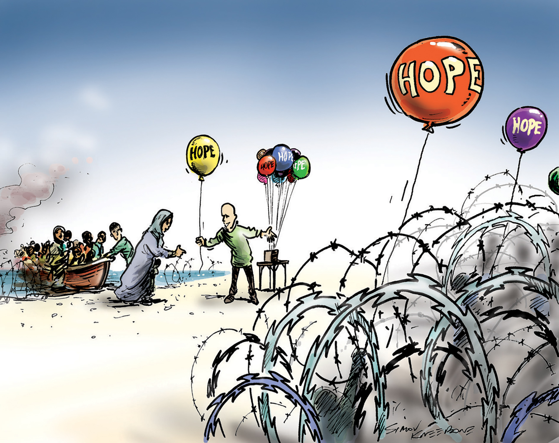 Scratchy Lines - Hope 