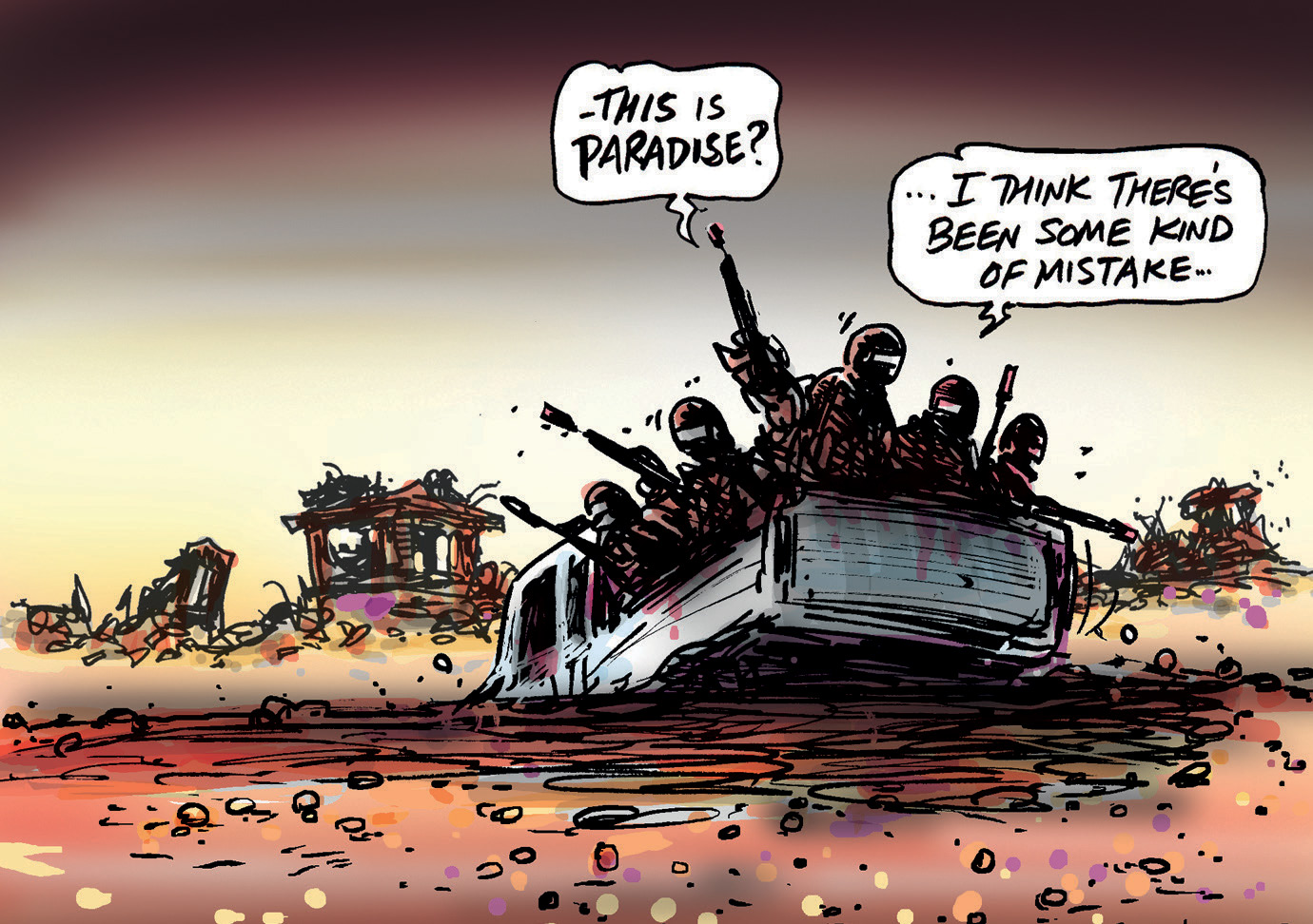 Scratchy Lines - Paradise 