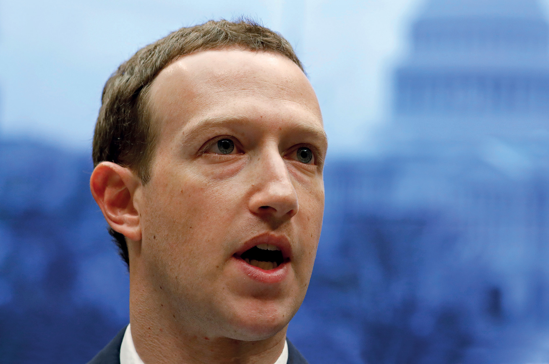 Facebook’s all-powerful Mark Zuckerberg dodged awkward questions, citing unfamiliarity with the law.