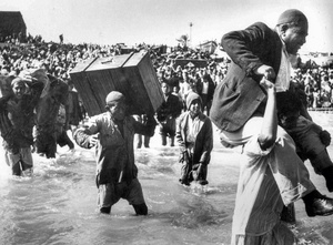 A historical image from the 1948 Nakba, when more than 700,000 Palestinians were forced out of their homes by Zionist militias during the establishment of the state of Israel.Photo: CPA Media Pte Ltd
