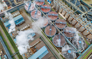 A waste processing facility at the nickel processing complex operated by Indonesia Weda Bay Industrial Park (IWIP) in Central Halmahera, North Maluku, Indonesia, on 14 August 2024.Photo: Garry Lotulung