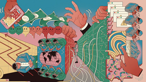 Illustration: Clarote &amp; Al4Media/betterimagesofai.org/creativecommons-by-4.0