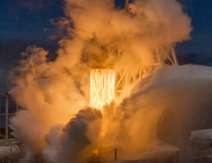 The launch of the GRACE-FO spacecraft aboard a SpaceX Falcon 9 rocket in May 2018. The mission is a joint US-German effort which uses twin satellites to measure the mass of Earth and its atmosphere, and any anomalies. Photo: Bill Ingalls/NASA